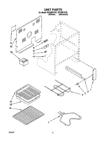 06 - Unit, Optional parts for Whirlpool Range RF330PXYN1 / from AppliancePartsPros.com