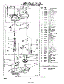 08 - Gear Case parts for Whirlpool Washer LA7680XKW0 / from AppliancePartsPros.com