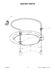 08 - Heater Parts parts for Whirlpool Dishwasher WDF530PLYW5 / from AppliancePartsPros.com