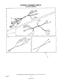 07 - Wiring Harness parts for Whirlpool Range RF3365XWN1 / from AppliancePartsPros.com