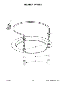 08 - Heater Parts parts for Whirlpool Dishwasher WDF530PSYM5 / from AppliancePartsPros.com