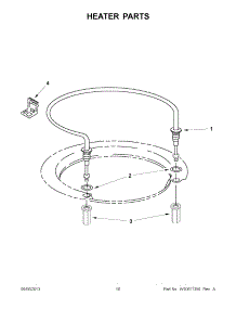 08 - Heater Parts parts for Whirlpool Dishwasher WDF730PAYM6 / from AppliancePartsPros.com
