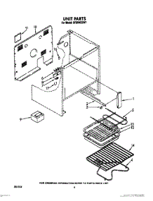 05 - Unit, Lit / Optional parts for Whirlpool Range RF3600XXN1 / from AppliancePartsPros.com