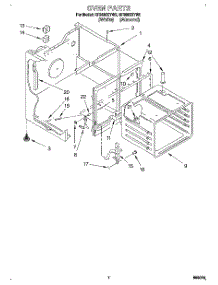 05 - Oven parts for Whirlpool Range RF3600XYN2 / from AppliancePartsPros.com