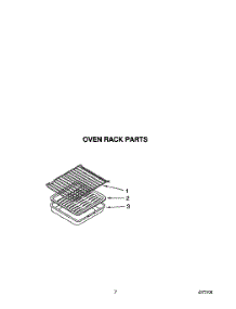 06 - Oven Rack, Lit / Optional parts for Whirlpool Range SF310PEYN1 / from AppliancePartsPros.com