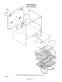 05 - Unit , Lit / Optional parts for Whirlpool Range RF360BXWN0 / from AppliancePartsPros.com