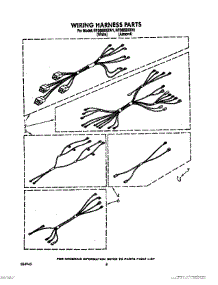 07 - Wiring Harness parts for Whirlpool Range RF360BXXN1 / from AppliancePartsPros.com