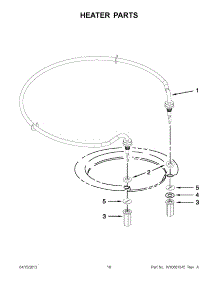 08 - Heater Parts parts for Whirlpool Dishwasher WDF775SAYB2 / from AppliancePartsPros.com