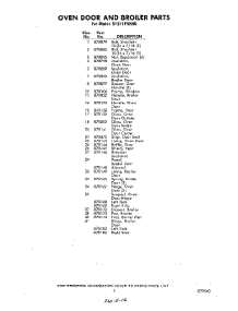 07 - Section parts for Whirlpool Range SF311PSKN0 / from AppliancePartsPros.com