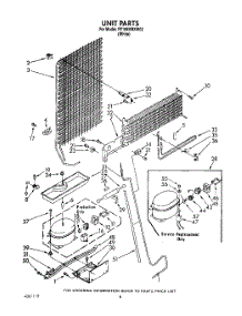 08 - Unit, Lit / Optional parts for Whirlpool Refrigerator RT18EKRXL02 / from AppliancePartsPros.com