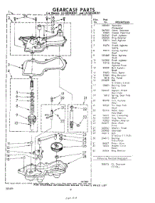 08 - Gear Case parts for Whirlpool Washer LA7805XKW1 / from AppliancePartsPros.com