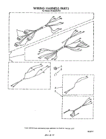 07 - Wiring Harness parts for Whirlpool Range RF3620XVN3 / from AppliancePartsPros.com
