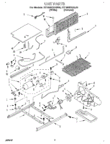06 - Unit parts for Whirlpool Refrigerator RT18HKXAL00 / from AppliancePartsPros.com