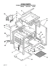 04 - Oven parts for Whirlpool Range SF314PSYN1 / from AppliancePartsPros.com