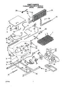 06 - Unit parts for Whirlpool Refrigerator RT18HKXAL01 / from AppliancePartsPros.com
