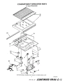 04 - Compartment Separator parts for Whirlpool Refrigerator RT20AKXVL01 / from AppliancePartsPros.com