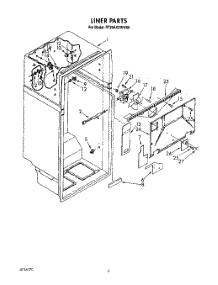 02 - Liner parts for Whirlpool Refrigerator RT20AKXWL00 / from AppliancePartsPros.com