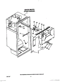 03 - Liner parts for Whirlpool Refrigerator RT20AKXXL01 / from AppliancePartsPros.com