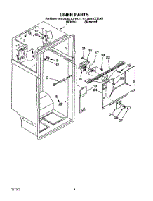 03 - Liner parts for Whirlpool Refrigerator RT20AKXZL01 / from AppliancePartsPros.com