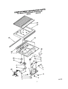 04 - Compartment Separator parts for Whirlpool Refrigerator RT20CKXAL00 / from AppliancePartsPros.com