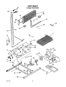 06 - Unit parts for Whirlpool Refrigerator RT20CKXWL00 / from AppliancePartsPros.com