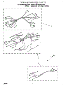 06 - Wiring Harness, Optional parts for Whirlpool Range RF364BXBN0 / from AppliancePartsPros.com