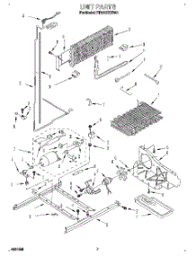06 - Unit parts for Whirlpool Refrigerator RT20CKXXL01 / from AppliancePartsPros.com