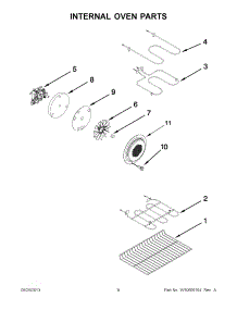 04 - Internal Oven Parts parts for Whirlpool Range WGI925C0BS00 / from AppliancePartsPros.com