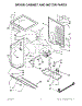 03 - Dryer Cabinet And Motor Parts