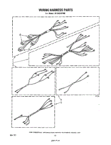 07 - Wiring Harness parts for Whirlpool Range RF365BXPN0 / from AppliancePartsPros.com