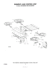 02 - Section parts for Kitchenaid Cooktop KECG260SAL1 / from AppliancePartsPros.com