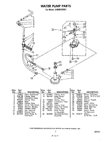 07 - Water Pump parts for Whirlpool Washer LA9800XKW3 / from AppliancePartsPros.com