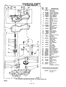 08 - Gear Case parts for Whirlpool Washer LA9800XKW3 / from AppliancePartsPros.com