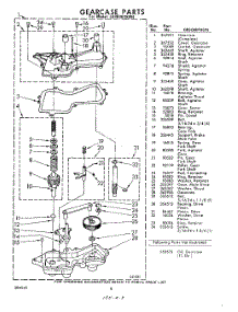 08 - Gear Case parts for Whirlpool Washer LA9800XKW4 / from AppliancePartsPros.com
