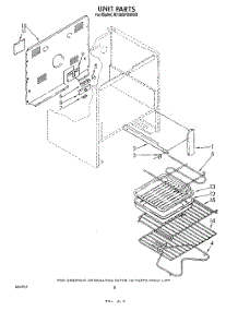 06 - Unit parts for Whirlpool Range RF365PXWN0 / from AppliancePartsPros.com