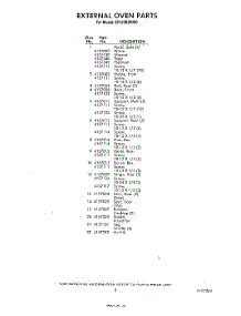 03 - Section parts for Whirlpool Range SF332BSRW0 / from AppliancePartsPros.com