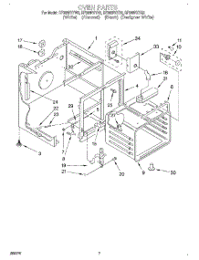 04 - Oven parts for Whirlpool Range RF366PXYB2 / from AppliancePartsPros.com