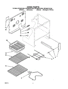 03 - Oven, Optional parts for Whirlpool Range RF366PXYN0 / from AppliancePartsPros.com