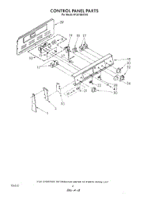 03 - Control Panel parts for Whirlpool Range RF367BXVN0 / from AppliancePartsPros.com