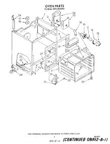 04 - Oven parts for Whirlpool Range RF367BXWN0 / from AppliancePartsPros.com