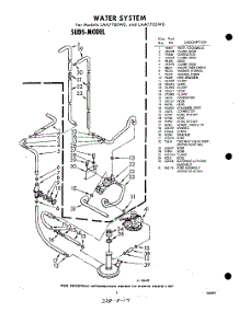 06 - Water System parts for Whirlpool Washer LAA7705W0 / from AppliancePartsPros.com