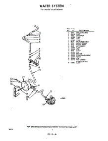 06 - Water System parts for Whirlpool Washer LAA7800W1 / from AppliancePartsPros.com