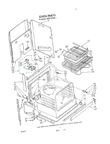 05 - Oven parts for Kitchenaid Range KEDS100VBL1 / from AppliancePartsPros.com