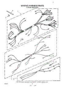 06 - Wiring Harness , Lit / Optional parts for Kitchenaid Range KEDS100VBL1 / from AppliancePartsPros.com