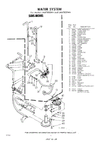 06 - Water System parts for Whirlpool Washer LAA7800W4 / from AppliancePartsPros.com