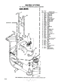 06 - Water System parts for Whirlpool Washer LAA7805W0 / from AppliancePartsPros.com