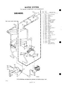 06 - Water parts for Whirlpool Washer LAA7805W1 / from AppliancePartsPros.com
