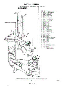 06 - Water System parts for Whirlpool Washer LAA7805W2 / from AppliancePartsPros.com