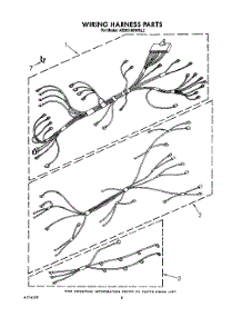 06 - Wiring Harness parts for Kitchenaid Range KEDS100WBL2 / from AppliancePartsPros.com