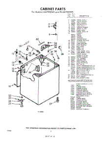 02 - Cabinet parts for Whirlpool Washer LAA7900W0 / from AppliancePartsPros.com